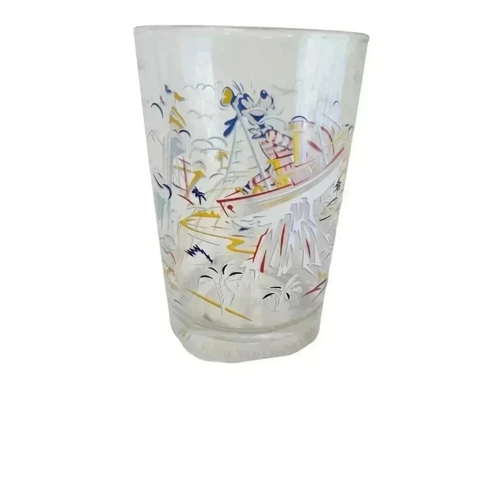 McDonalds Walt Disney World Remember The Magic 25th Anniversary Goofy Glass